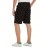 Casual Cotton Slightly Stretch Fish Bone Pattern Drawstring Shorts, Men's Cropped Pants For Summer