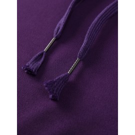 Men's Long Sleeve Pattern Print,Hoodies Street Casual Sports And Fashionable With Kangaroo Pocket Sweatshirt,Suitable For Outdoor Sports,For Autumn And Winter, Fashionable And Versatile